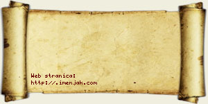 Jovanka Bošković vizit kartica